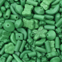 Contas de Murano Color By Mix Verde Neon 53250L  Tamanhos Diversos