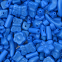 Mix de Contas de Murano Azul Neon 00039L Tamanhos Diversos