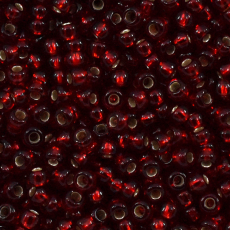 Miçanga Jablonex Vermelho Transparente 97090 9/0 = 2,6mm