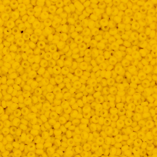 Miçanga Jablonex Amarelo Fosco 83130 15/0 = 1,5mm
