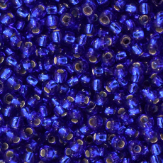 Miçanga Jablonex Azul Transparente (37080) 9/0 aprox. 2,6mm