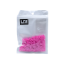 Canutilhos Chiclete Color by Rosa Pink Neon 00034L 10x3,5mm