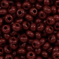 Miçanga Jablonex Vermelho Terra Fosca 93300 6/0 = 4,1mm