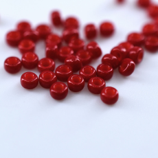 Micanga Redonda Miyuki Seed Bead Fosco Tie Dye Red 110  2,0mm 11 - 9408