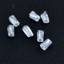 Canutilhos Quadrado Torcido Jablonex Cristal Transparente T 48102 5x2,6mm