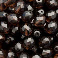 Cristal Transparente Marrom Light 10200 6mm