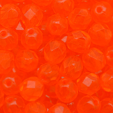 Cristal Transparente Laranja 90020 6mm