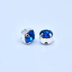 Engrampado Níquel Strass LDI Capri Blue SS20 = 4,60mm