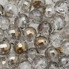 Cristal Metálico Cinza Ouro Velho 0261 14mm