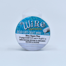 Craft Wire Prata Wire Elements 24 gauge  0,51mm
