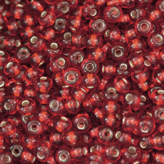Micanga Jablonex Vermelho Transparente 97070 90  2.6 mm