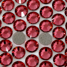 Strass Chaton Base Reta (Com Cola) Preciosa Indian Pink  SS16 = 3,8mm