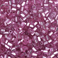 Vidrilho Triangular Supreme Pink AAA Transparente 08277LE 2,2mm