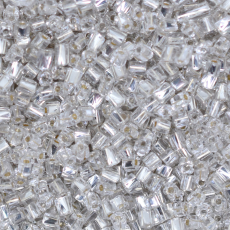 Vidrilhos Jablonex Torcido Corolla Prata Transparente 78102 2,5mm