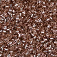 Vidrilho Jablonex Rose Nude Solgel Dyed Transparente 78112 2x9/0=2,6mm