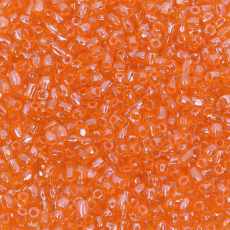 Vidrilho Three Cut Jablonex Laranja Transparente T Lustroso 96000 3x12/0=1,8mm