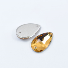 Gota Supreme para Bordar Light Colorado Topaz 18x10,5mm