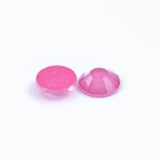 Strass Chaton Rose Base Reta sem cola Collection Crystal Magenta SS20  4,6mm