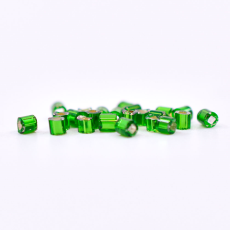 Canutilhos Jablonex Verde Transparente 57120 Furo Quadrado 0,5 Polegada  1,6mm