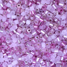 Vidrilho Jablonex Mix Tons Rosa Pink 2x9/0=2,6mm