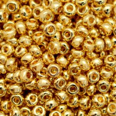 Miçanga Jablonex Ouro Metálico 24K (38304) 12/0 aprox. 1,9mm