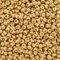 Miçanga Jablonex Ouro Metálico 24K (38304) 12/0 aprox. 1,9mm