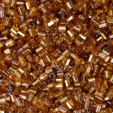 Vidrilhos Supreme Ouro Medio Transparente AAA (17051) 2x11/0=1,8mm