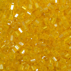 Vidrilho Jablonex Amarelo Transparente T Lustroso (88010) 2x9/0=2,6mm