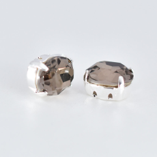 Engrampado Niquel Oval Supreme Black Diamond 10x8mm