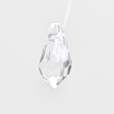 Pingente Drops Lapidado Cristal 11 x 5,5mm