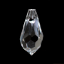 Pingente Drops Lapidado Cristal 11 x 5,5mm