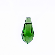 Pingente Drops Lapidado Emerald 14x7mm