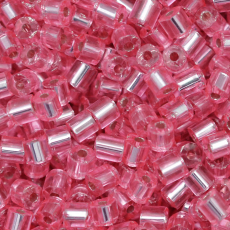 Vidrilho Jablonex Rosa Solgel Dyed Transparente 08275 2x9/0=2,6mm