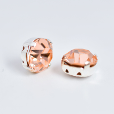 Engrampado Niquel Strass para costura Preciosa Light Peach Niquel SS39 = 8,20mm