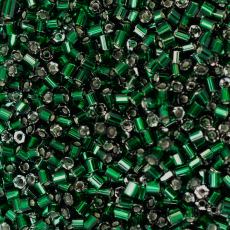 Vidrilho Jablonex Verde Transparente  57620 2x9/0=2,6mm
