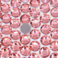 Strass Chaton Base Reta (Com Cola) Preciosa Rose Peach SS20 = 4,6mm