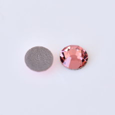 Strass Chaton Base Reta com cola Hot Fix Preciosa art. 43811612 Viva 12 Rose Peach SS20 = 4,6mm