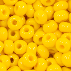 Miçanga Jablonex Amarelo Fosco 83110 2/0 = 6,1 mm