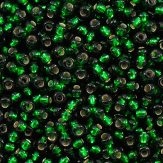 Miçanga Jablonex Verde Transparente 57060 10/0 = 2,3mm