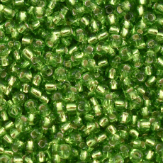 Miçanga Jablonex Verde Transparente 57430 10/0 = 2,3mm