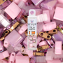 Micanga Japonesa Miyuki Tila Beads 2 Furos Mix Tamanhos Variados Queens Court Rosa TLMIX208
