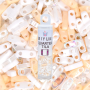 Micanga Japonesa Miyuki Quarter Tila Beads 2 Furos Mix Blushing Bride 5x1,2x1,9mm TL07