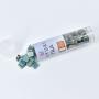 Micanga Japonesa Miyuki Tila Beads 2 Furos Met Mate Patina Iris 5x5x1,9mm TL2008