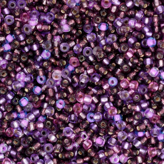 Miçanga Jablonex Mix Tons Roxo 9/0 = 2,6mm