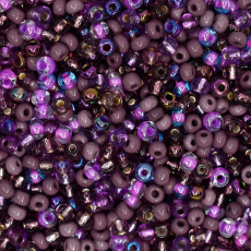 Miçanga Jablonex Mix Tons Roxo 5/0 = 4,6mm