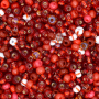 Micanga Jablonex Mix Tons Vermelho 50  4,6mm
