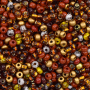 Micanga Jablonex Mix Tons Terra Marrom Dourado 60  4,1mm