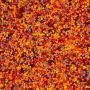 Micanga Jablonex Mix Tons Laranja Vermelho Roxo Amarelo 120  1,9mm
