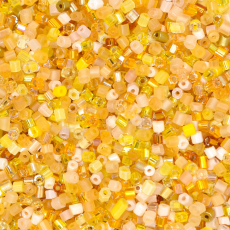 Vidrilho Jablonex  Mix Amarelo 2x9/0=2,6mm