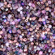 Vidrilhos Jablonex Mix Tons Roxo 2x9/0=2,6mm